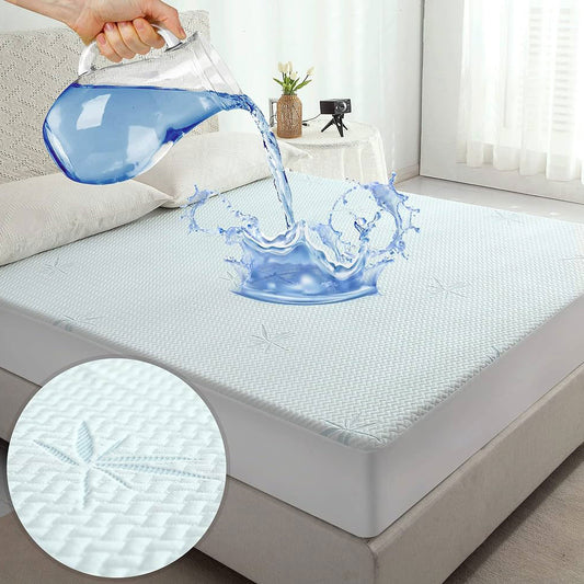 Organic Dri-Tec Waterproof Mattress Protector Sheet by Luxury Goods Pro