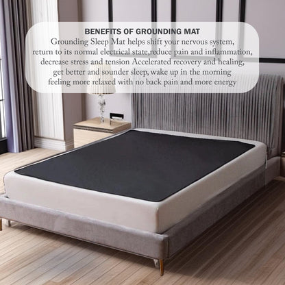 Luxury Goods Pro Grounding and Earthing Mat for Bed | Clint Ober's Grounding Mat for Better Sleep