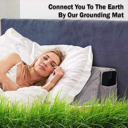 Luxury Goods Pro Grounding and Earthing Mat for Bed | Clint Ober's Grounding Mat for Better Sleep