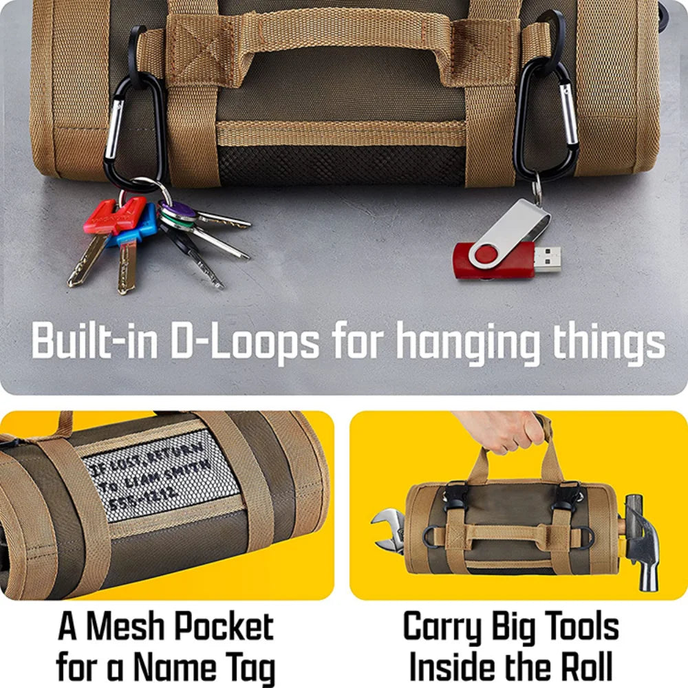 Multi-purpose Roll up Tool Organizer  Bag