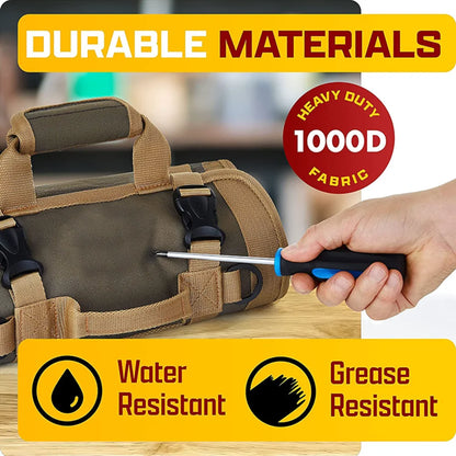 Multi-purpose Roll up Tool Organizer  Bag